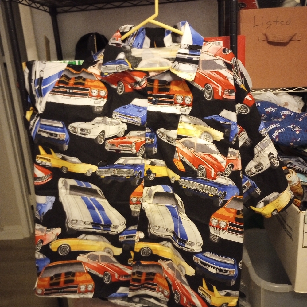 Men's XL Muscle Cars Shirt-Homemade